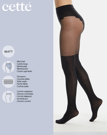 ILLUSION - MOCK SUSPENDER TIGHTS 20 - 60 DEN women's tights