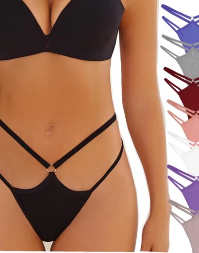 Cotton Cross Waist G-Strings