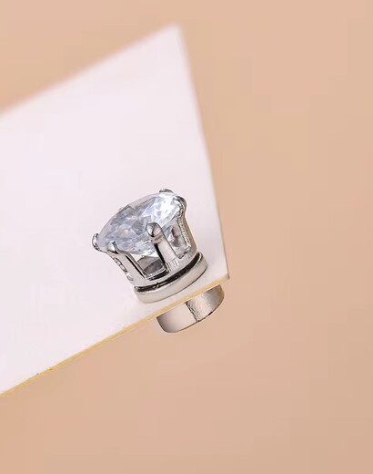 Magnetic clip on earrings